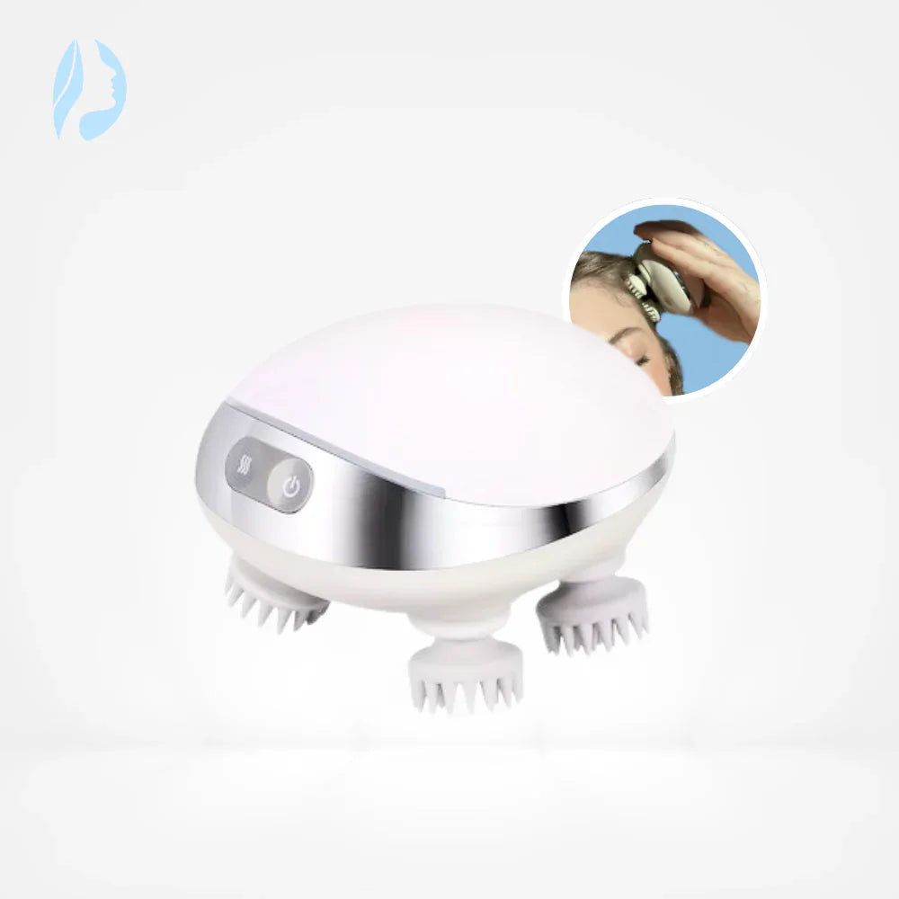 Electric Scalp Massager – Natural Hair Growth & Nutrition